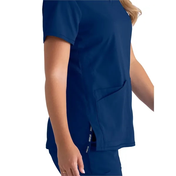 Barco Grey's Anatomy™ Stretch Serena Scrub Top.... from ASI 86018 Scrub Authority / Uniform Stores