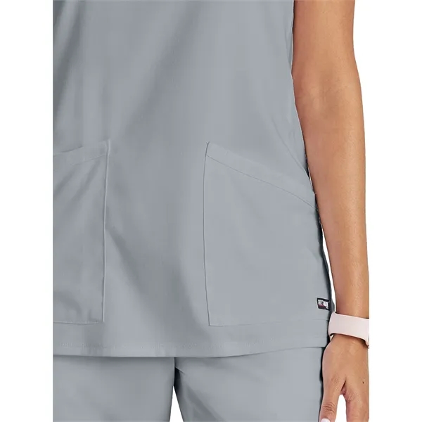 Barco Grey's Anatomy™ Stretch Serena Scrub Top.... from ASI 86018 Scrub Authority / Uniform Stores