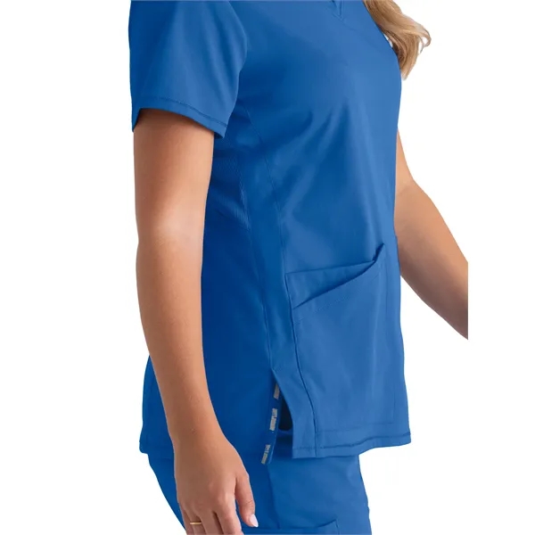 Barco Grey's Anatomy™ Stretch Serena Scrub Top.... from ASI 86018 Scrub Authority / Uniform Stores