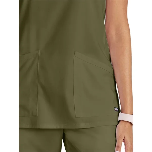 Barco Grey's Anatomy™ Stretch Serena Scrub Top.... from ASI 86018 Scrub Authority / Uniform Stores