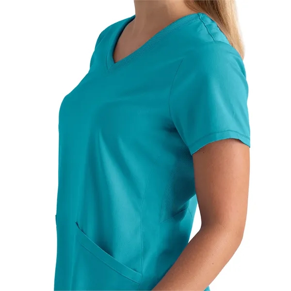 Barco Grey's Anatomy™ Stretch Serena Scrub Top.... from ASI 86018 Scrub Authority / Uniform Stores