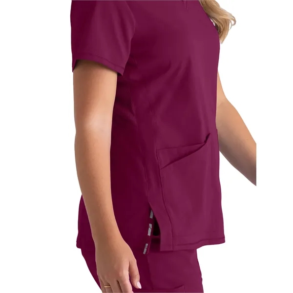 Barco Grey's Anatomy™ Stretch Serena Scrub Top.... from ASI 86018 Scrub Authority / Uniform Stores