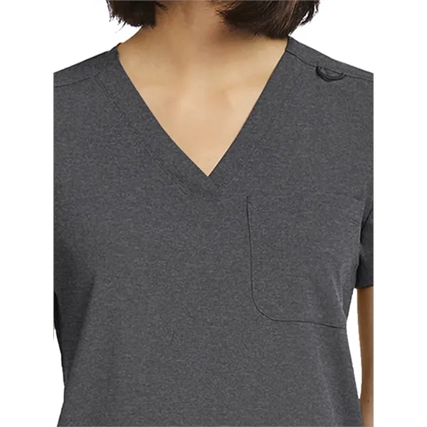 ScrubJoy Originals - Women's Fitted One-Pocket V-Neck Scr...... from ASI 86018 Scrub Authority