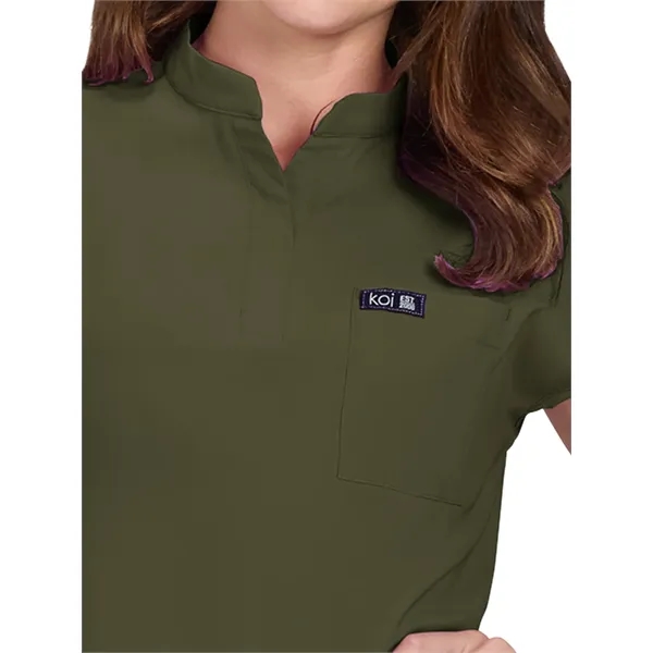 koi - Basics - Women's 1-Pocket Stretch Tuck-In Ari Scrub...... from ASI 86018 Scrub Authority / Uniform Stores