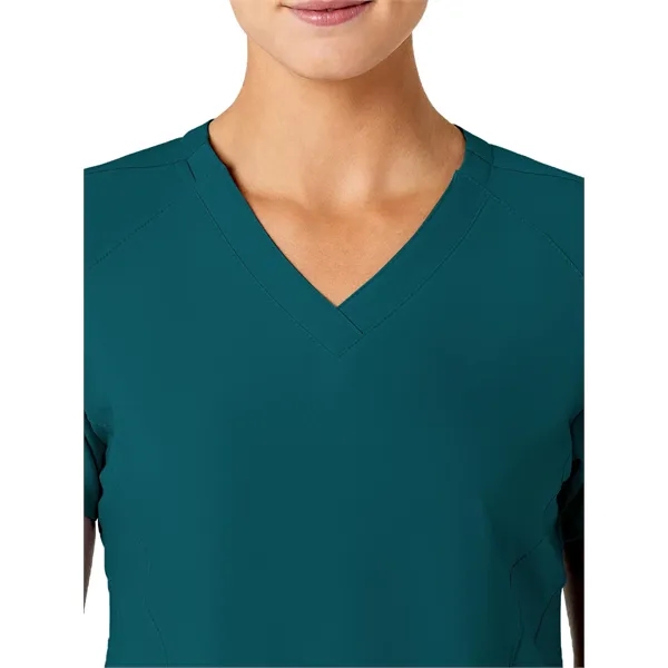 Wink W123 Women's Stylized V-Neck Top... from ASI 86018 Scrub Authority / Uniform Stores