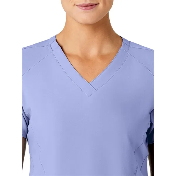 Wink W123 Women's Stylized V-Neck Top... from ASI 86018 Scrub Authority / Uniform Stores