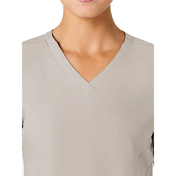 Wink W123 Women's Stylized V-Neck Top... from ASI 86018 Scrub Authority / Uniform Stores