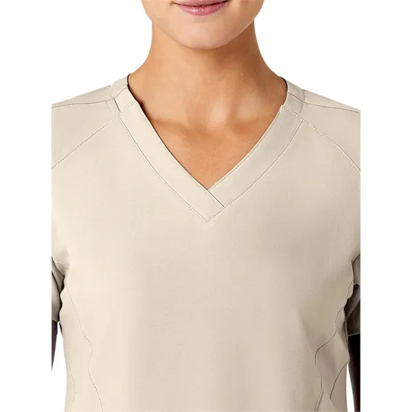 Wink W123 Women's Stylized V-Neck Top... from ASI 86018 Scrub Authority / Uniform Stores