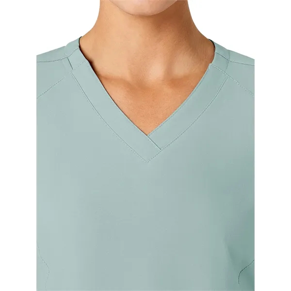 Wink W123 Women's Stylized V-Neck Top... from ASI 86018 Scrub Authority / Uniform Stores