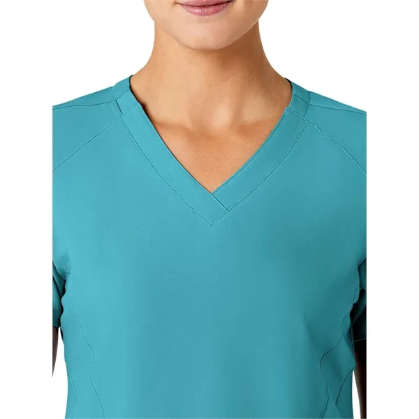 Wink W123 Women's Stylized V-Neck Top... from ASI 86018 Scrub Authority / Uniform Stores