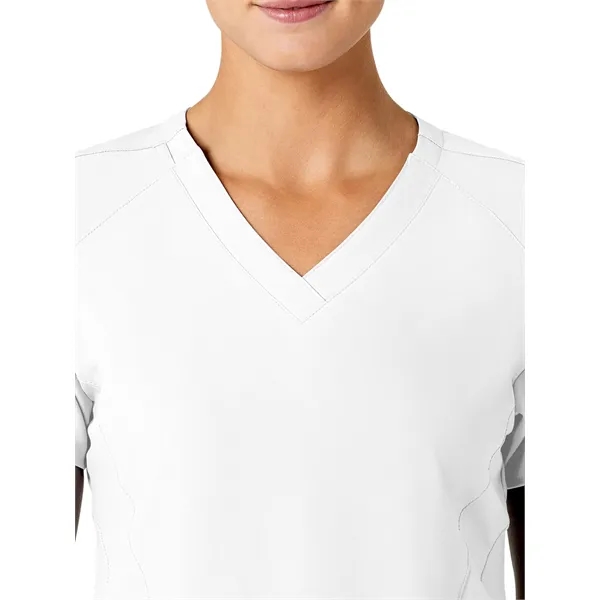Wink W123 Women's Stylized V-Neck Top... from ASI 86018 Scrub Authority / Uniform Stores