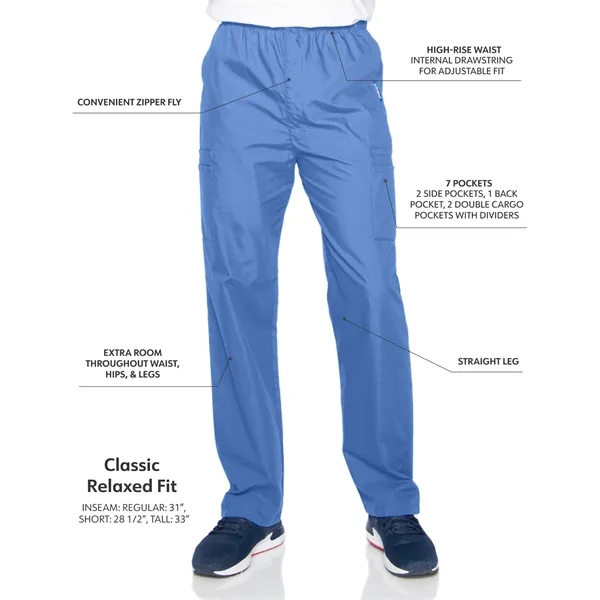Landau Essentials Men's Cargo Pant... from ASI 86018 Scrub Authority / Uniform Stores