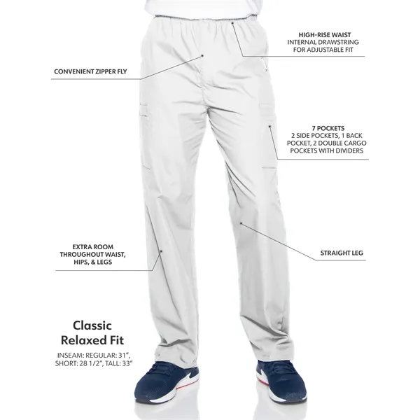 Landau Essentials Men's Cargo Pant... from ASI 86018 Scrub Authority / Uniform Stores