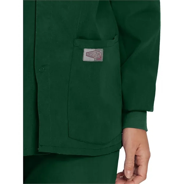 Landau Unisex Warmup Jacket with Knit Cuffs... from ASI 86018 Scrub Authority / Uniform Stores