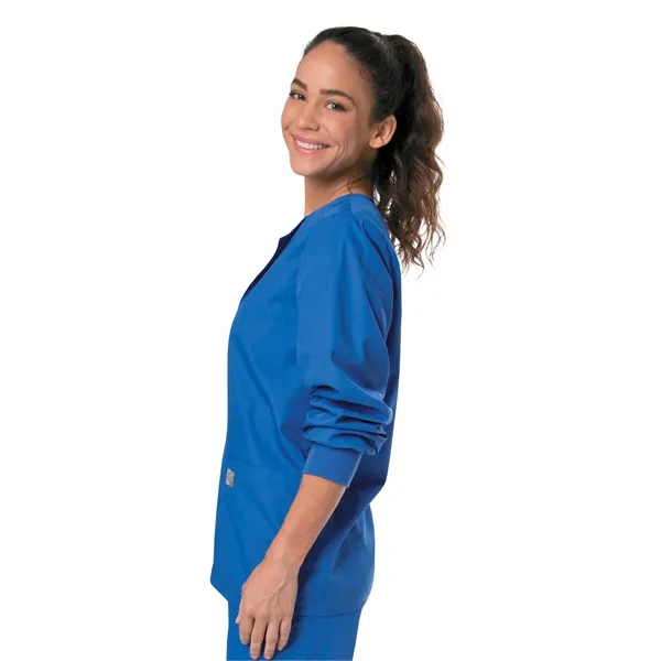 Landau Unisex Warmup Jacket with Knit Cuffs... from ASI 86018 Scrub Authority / Uniform Stores