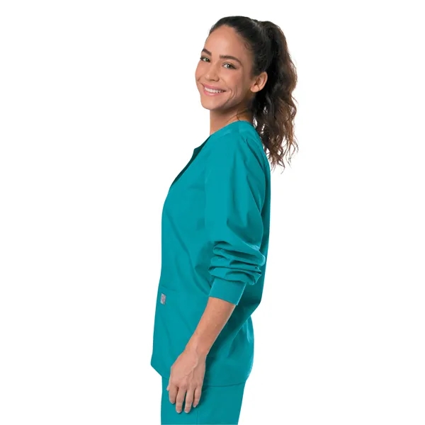 Landau Unisex Warmup Jacket with Knit Cuffs... from ASI 86018 Scrub Authority / Uniform Stores