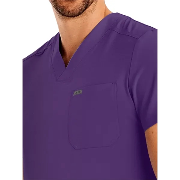 Landau Forward Men's V-Neck Top... from ASI 86018 Scrub Authority / Uniform Stores