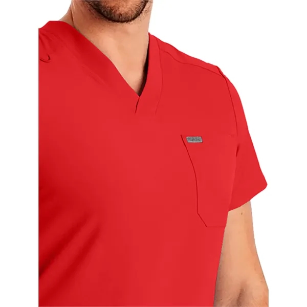 Landau Forward Men's V-Neck Top... from ASI 86018 Scrub Authority / Uniform Stores