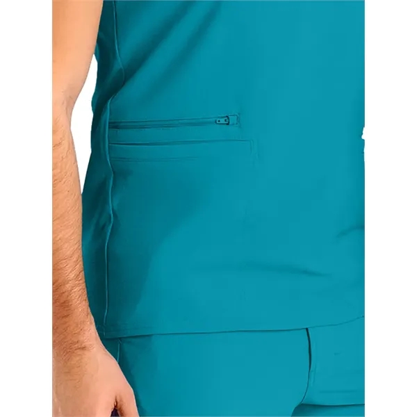 Landau Forward Men's V-Neck Top... from ASI 86018 Scrub Authority / Uniform Stores