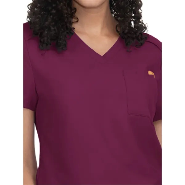 koi - Cureology - Women's 2-Pocket V-Neck Tuck-In Aura Sc...... from ASI 86018 Scrub Authority / Uniform Stores