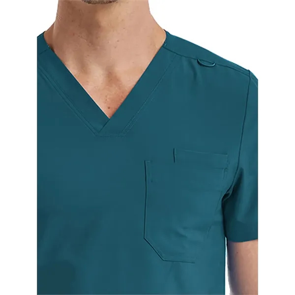 ScrubJoy Fit-4-All - Unisex One-Pocket V-Neck Scrub Top... from ASI 86018 Scrub Authority / Uniform Stores