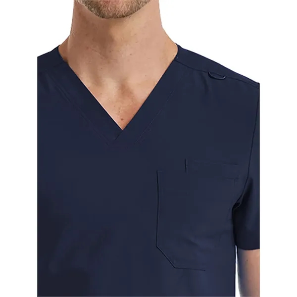 ScrubJoy Fit-4-All - Unisex One-Pocket V-Neck Scrub Top... from ASI 86018 Scrub Authority / Uniform Stores