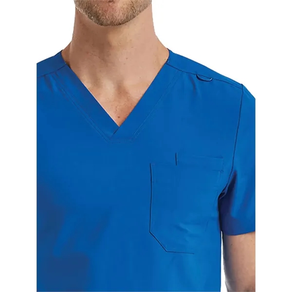ScrubJoy Fit-4-All - Unisex One-Pocket V-Neck Scrub Top... from ASI 86018 Scrub Authority / Uniform Stores