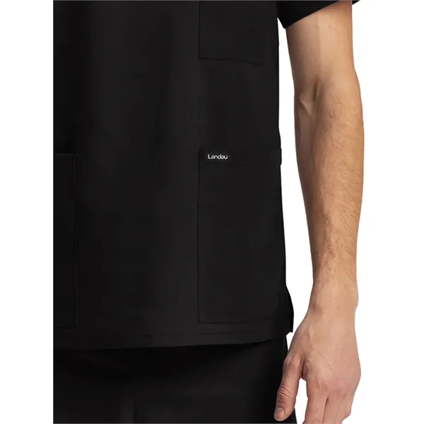 Landau - Essentials - Unisex V-Neck Scrub Top... from ASI 86018 Scrub Authority / Uniform Stores