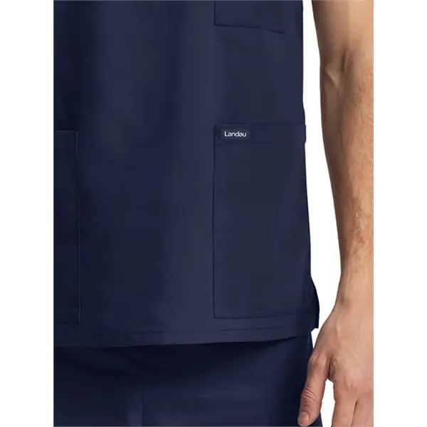 Landau - Essentials - Unisex V-Neck Scrub Top... from ASI 86018 Scrub Authority / Uniform Stores