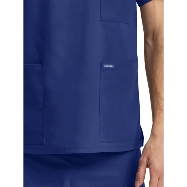 Landau - Essentials - Unisex V-Neck Scrub Top... from ASI 86018 Scrub Authority / Uniform Stores