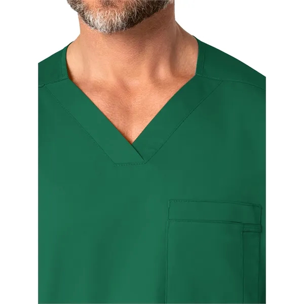 WonderWink WonderWORK Men's V-Neck Top... from ASI 86018 Scrub Authority / Uniform Stores