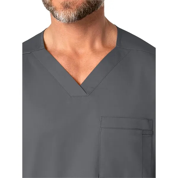 WonderWink WonderWORK Men's V-Neck Top... from ASI 86018 Scrub Authority / Uniform Stores