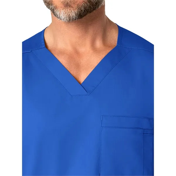 WonderWink WonderWORK Men's V-Neck Top... from ASI 86018 Scrub Authority / Uniform Stores