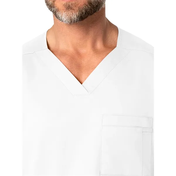 WonderWink WonderWORK Men's V-Neck Top... from ASI 86018 Scrub Authority / Uniform Stores