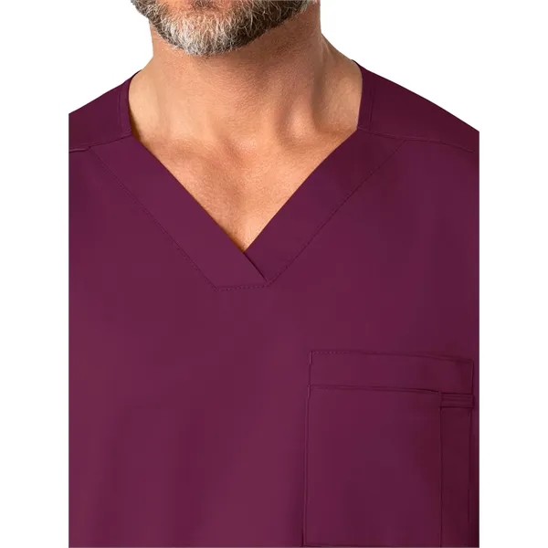 WonderWink WonderWORK Men's V-Neck Top... from ASI 86018 Scrub Authority / Uniform Stores