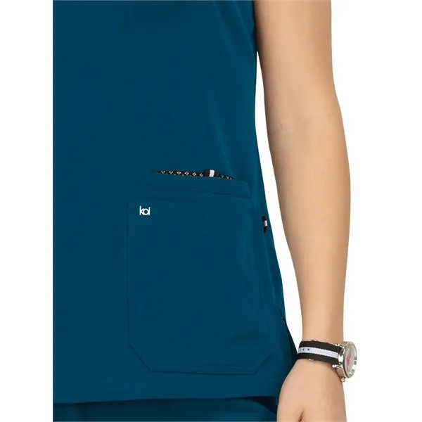 Koi Next Gen Hustle And Heart Top... from ASI 86018 Scrub Authority / Uniform Stores
