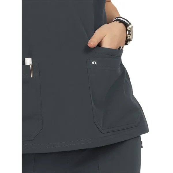 Koi Next Gen Hustle And Heart Top... from ASI 86018 Scrub Authority / Uniform Stores