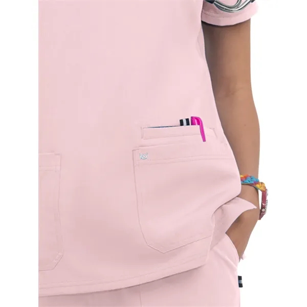 Koi Next Gen Hustle And Heart Top... from ASI 86018 Scrub Authority / Uniform Stores
