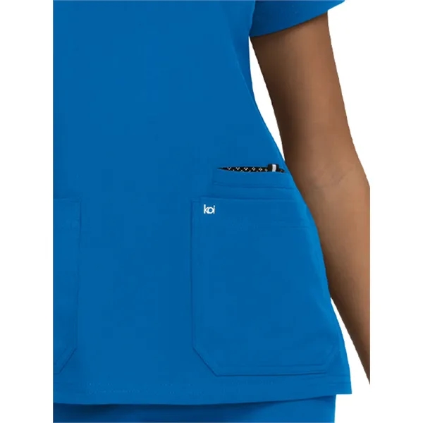 Koi Next Gen Hustle And Heart Top... from ASI 86018 Scrub Authority / Uniform Stores