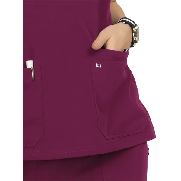 Koi Next Gen Hustle And Heart Top... from ASI 86018 Scrub Authority / Uniform Stores