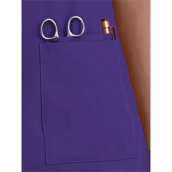koi - Cureology - Women's 3-Pocket V-Neck Cardi Scrub Top... from ASI 86018 Scrub Authority