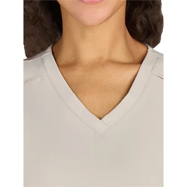 koi - Cureology - Women's 3-Pocket V-Neck Cardi Scrub Top... from ASI 86018 Scrub Authority