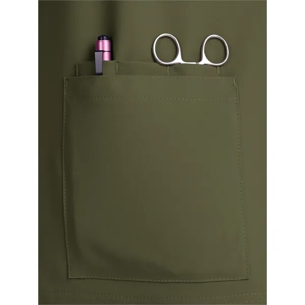 koi - Cureology - Women's 3-Pocket V-Neck Cardi Scrub Top... from ASI 86018 Scrub Authority