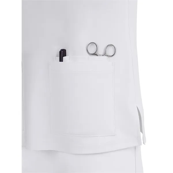 koi - Cureology - Women's 3-Pocket V-Neck Cardi Scrub Top... from ASI 86018 Scrub Authority