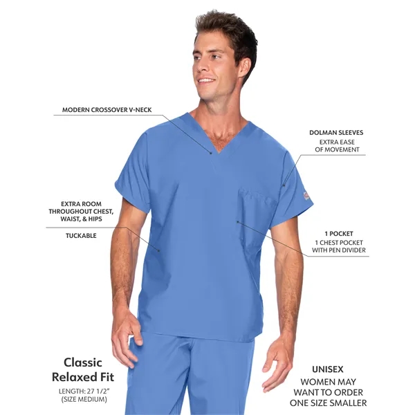 Landau ScrubZone Unisex Scrub Top... from ASI 86018 Scrub Authority / Uniform Stores
