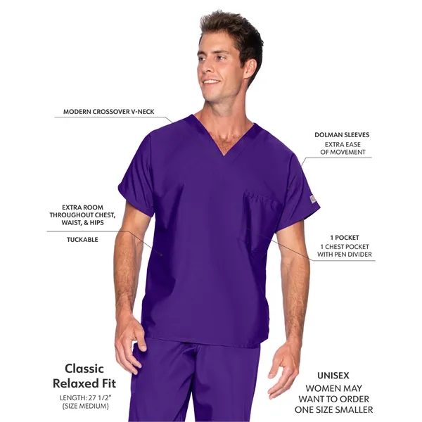 Landau ScrubZone Unisex Scrub Top... from ASI 86018 Scrub Authority / Uniform Stores