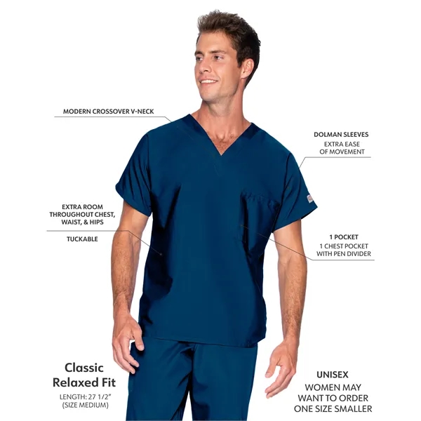 Landau ScrubZone Unisex Scrub Top... from ASI 86018 Scrub Authority / Uniform Stores