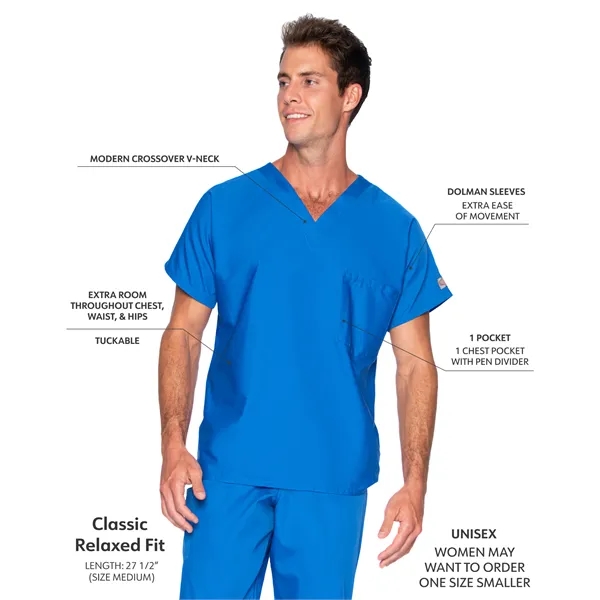 Landau ScrubZone Unisex Scrub Top... from ASI 86018 Scrub Authority / Uniform Stores