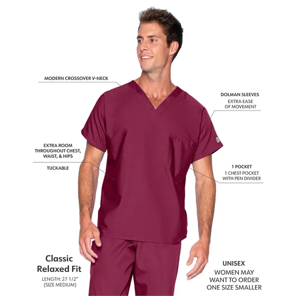Landau ScrubZone Unisex Scrub Top... from ASI 86018 Scrub Authority / Uniform Stores