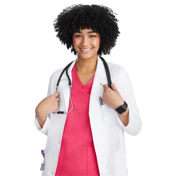 Healing Hands White Coat Collection Women's Faye Lab Coat... from ASI 86018 Scrub Authority / Uniform Stores